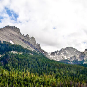 Cameron Pass atop the Poudre River Canyon.