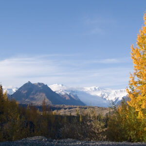 The Kennicott Glacier, in Wrangell-St. Elias National Park.