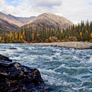 Koyukuk River rapids.